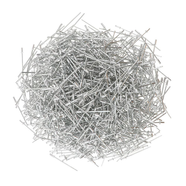 1000-PACK KUPOLHUVUD POP NITAR BLINDNITAR I ROSTFRITT STÅL 2,4 mm 2,4x5 mm