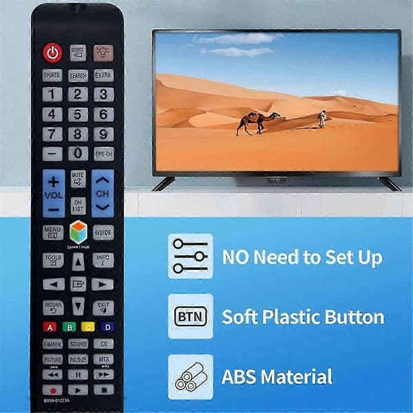Erstatningsfjernbetjening til UN32J5500AFXZA TV