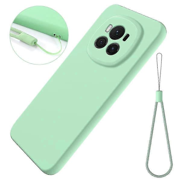 [RM] Ensfarvet flydende silikone-cover med stødabsorbering Green For Honor Magic6