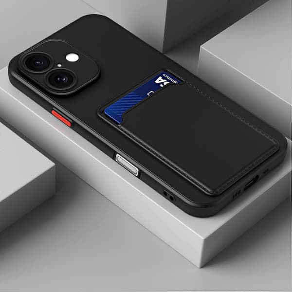 TPU-deksel med kontrastfargede knapper for iPhone 17 Black For iPhone 17
