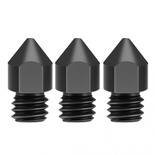 MK8 Extruder Munstycke Skrivhuvud För 3D-skrivare 3 Stycken För 1.75mm 0.3mm Filament