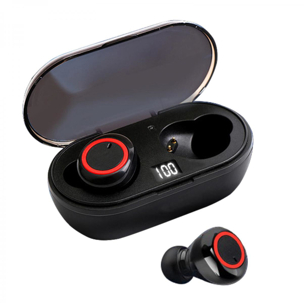 bluetooth hörlurar Y50 Pro F1 display