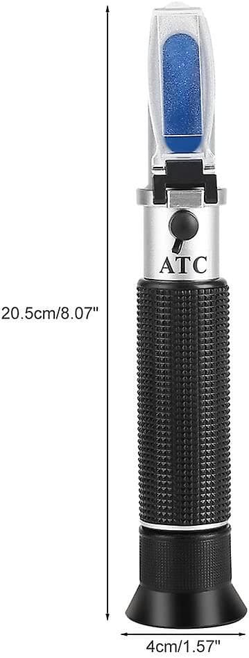 Profesjonelt håndholdt 0-80 % alkoholrefraktometer, ATC-måleinstrument for alkoholtesting