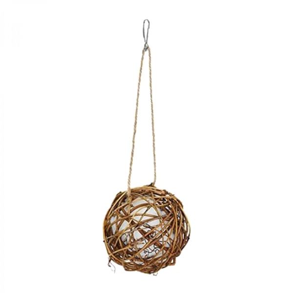 Leksak för papegojor, tuggleksak, rottingboll, parakit, Cocl-fågel 8cm