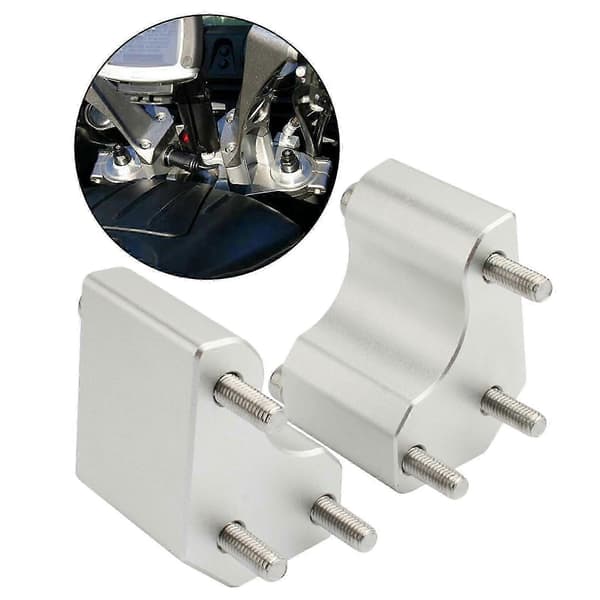Aluminiumsstyr til Kawasaki GTR1400 Nem installation Sølv Silver