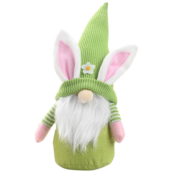 Påsk Tomtar Kanin Dekoration 40cm Dvärg Ansiktslös Docka Plysch Kanin Docka Barn eierfarben ostern GN