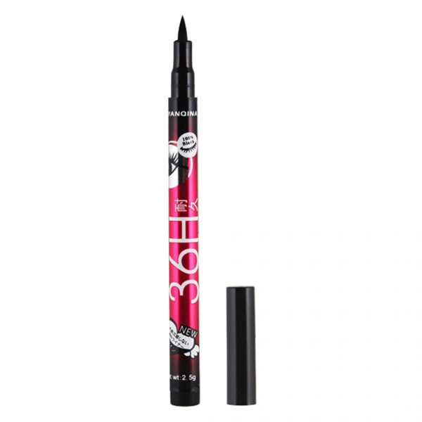 Stylo Eyeliner Liquide Precision Smudgeproof Eye Liner Definer Noir