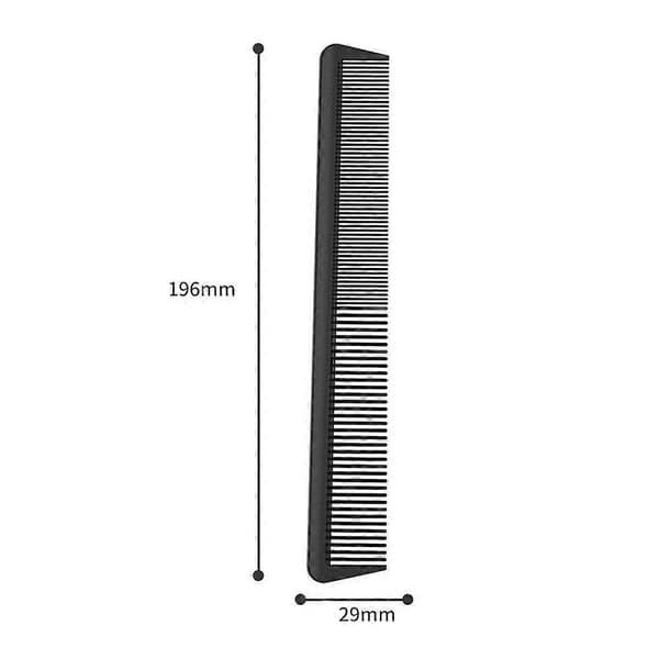 Antistatisk kolfiberhårkam - svart - 1 styck
