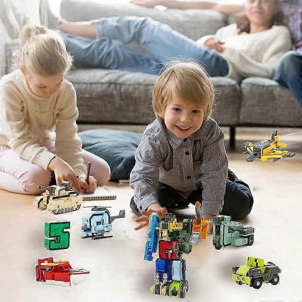 [RM] Digitale militære robotlegetøj til 3-6 årige drenge/piger med tal 0-9 læringsfunktioner