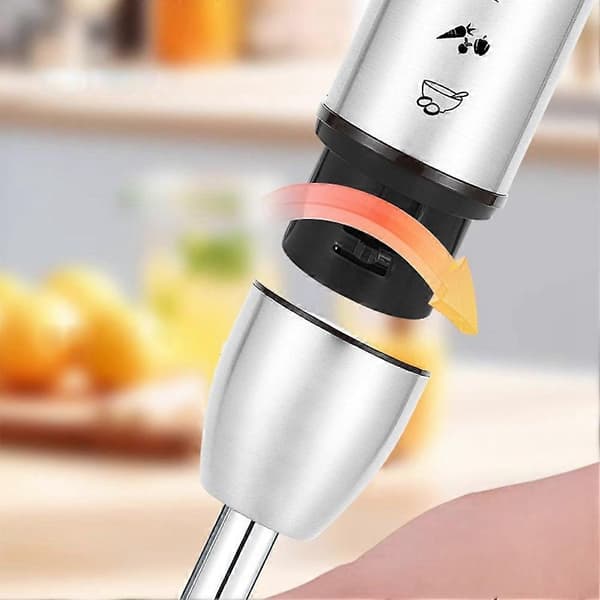Elektrisk Foodprocessor Blender Multi-hastighed Stavblender til Køkkenblanding af Smoothies og Supper
