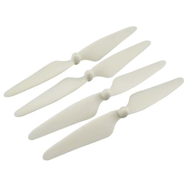 Par CW CCW Propeller Blad Prop för Hubsan H501s RC Drönare Delar Vit