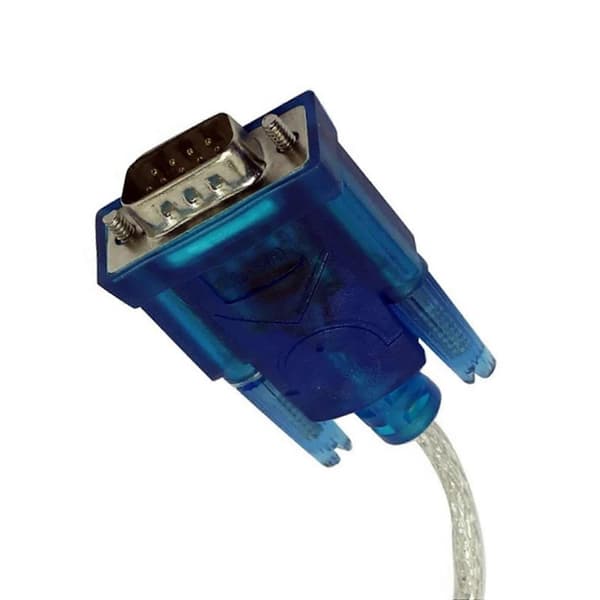 2X USB 2.0-adapter AM till COM RS232 (DB9) 1,2m 5bites UA-AMDB9-012 - Snabb dataöverföring, Universal