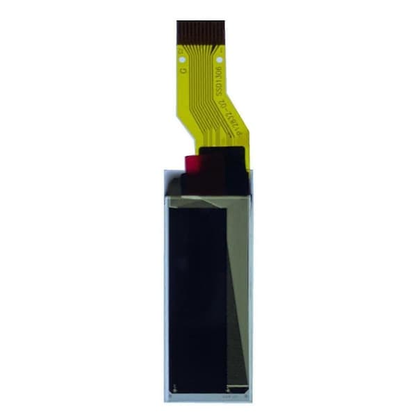 12-bens blåt OLED-displaymodul til 0,91 tommer seriel port As Shown