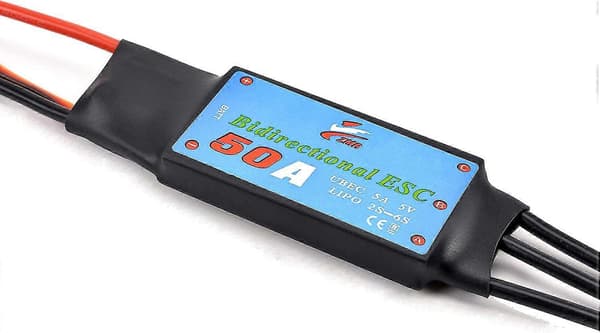 Dubbelriktad 50a Borstlös Esc, Marin Pneumatisk Undervattenspropeller
