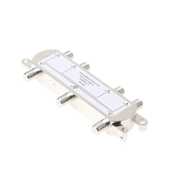 6-vägs Kabel-TV Splitter
