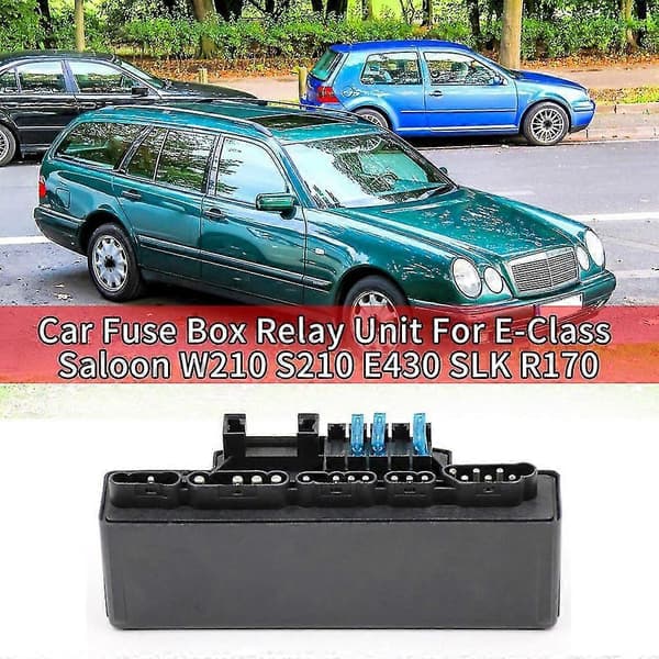 Bil Säkringsdosa Reläenhet för - E-Klass Saloon W210 S210 E430 R170 2105400472 S202412307035