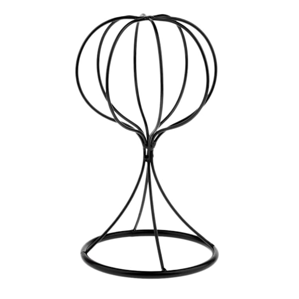 Metall Hatt Keps Förvaring Display Rack Bordsställ Perukhylla Hållare Verktyg 27.5CM