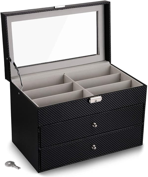 Brilleopbevaring 18 stk Svart black