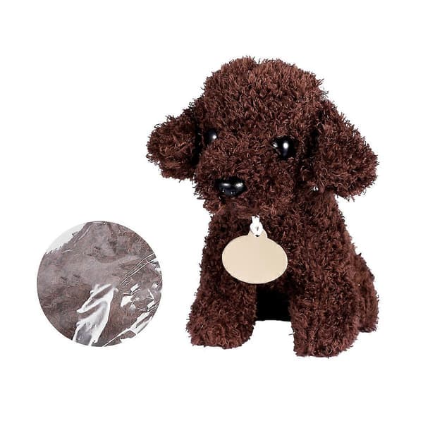 [RM]Kosedyr Yeahibaby Plysj Puddelvalp til lek Brun