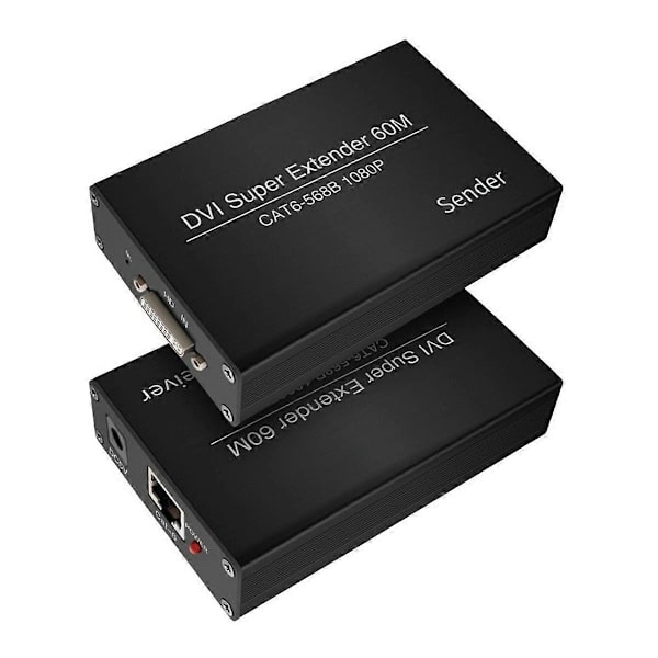 [RM]DVI Extender DVI Ethernet Adapter HD 1920X1200 EU-stik