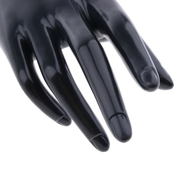 Kvinnlig Mannekänghand För Smycken Armband Ring Klocka Display Svart