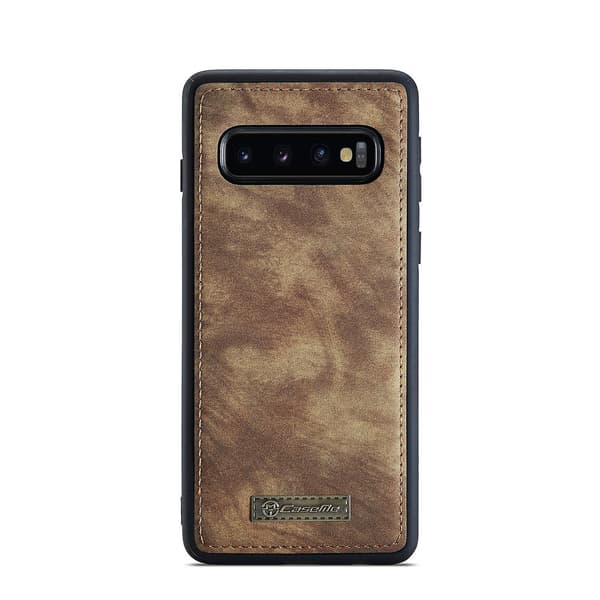 [RM]CaseMe-008 Läderfodral för Samsung Galaxy S10 Brown