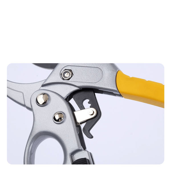 [RM]8\" Professional Ratchet Anvil Pruning Shears, Ratcheting Mec,ZQKLA