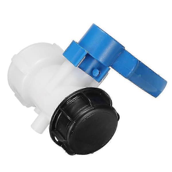 62/75 mm Plast IBC Tank Sommerfugl Tilslutningsventil Vandhane Afløbsadapter DN50*