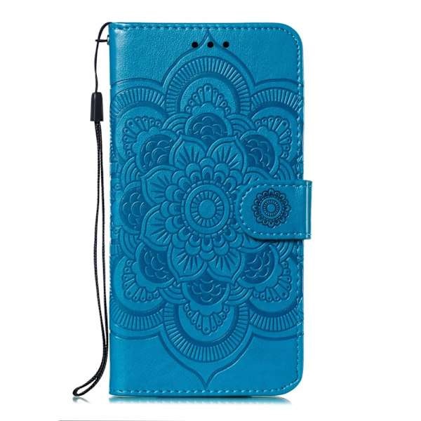 iPhone 7/8 Plus - Mandala Plånboksfodral - Blå Blå Blue Blå