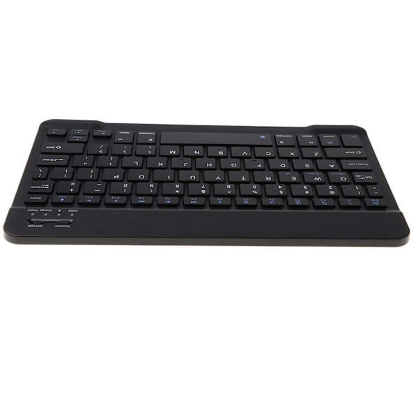 Slim Trådlöst Bluetooth Tangentbord för iMac iPad Android Telefon 10.1tum Svart