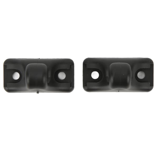 [RM] 2 Pcs Sun Visor Mounting Bracket Clip 94473143900 Black Compact Scratch Resistant Fits Porsche 924 944 968
