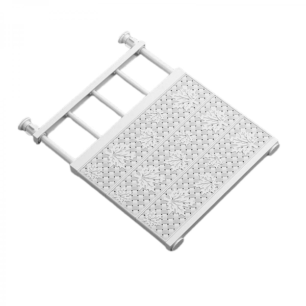 Uppgraderad Utdragbar Hylla med Spännmekanism för Garderob L:38-60cm B:36cm
