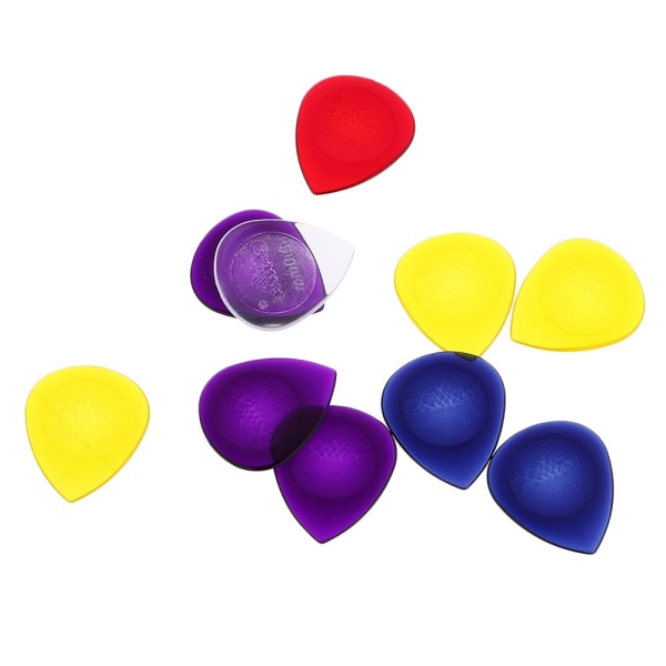 Plast Alice Pick Plectrums Tjocklek för akustisk elgitarr bas 2mm