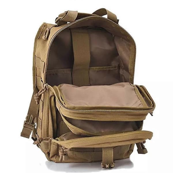 Tactical Backpack Army Military Molle Assault Backpack 20L Men Outdoor Multifunctional Camping Hunting Waterproof EDC Bag Green