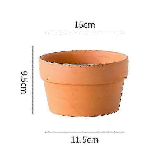 [RM]2 stk. havepotteplanter, terrakottapotte hwy 5 5