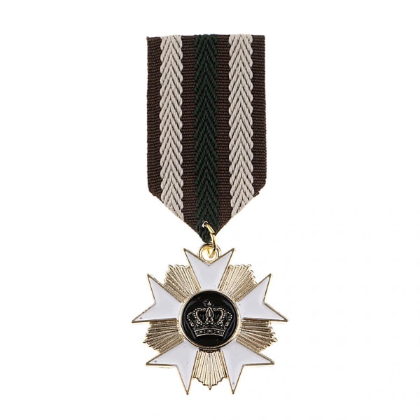 Medaljbricka Metall Brosch Dekoration för Uniformer