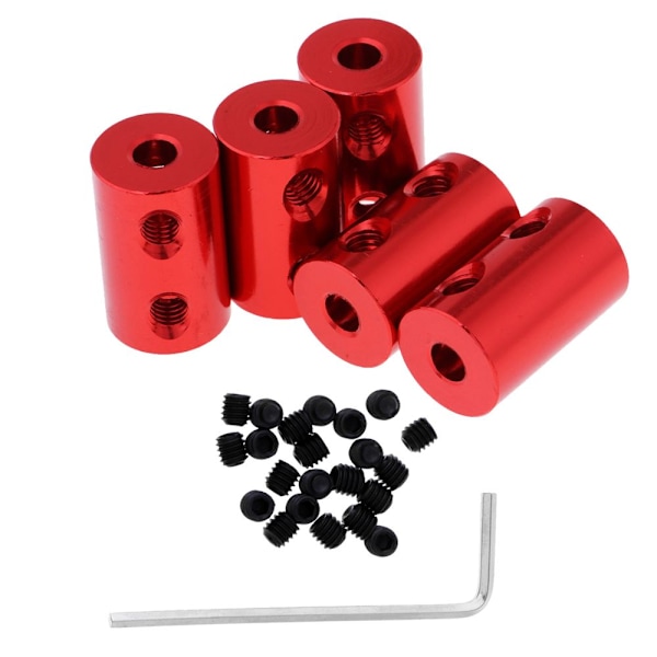 4-4mm RC Bil Båt Motoraxelkoppling Rigid Koppling
