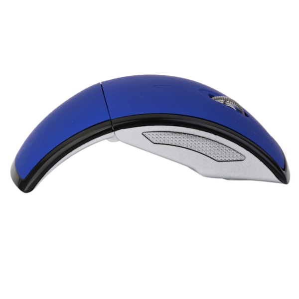 Usb Mus Trådlös Vikbar Hopfällbar Arc Optisk Mus Laptop Dator PC 2.4GHz Blå