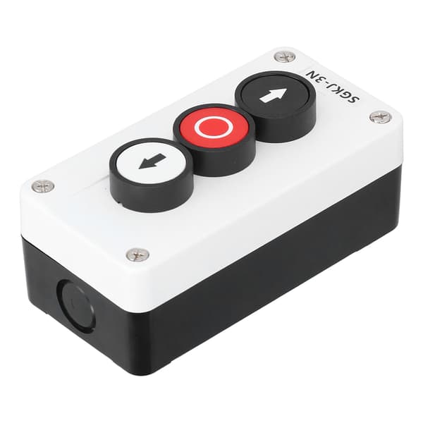 [RM]Momentary Switch Station Box Up Down Stop Control Push Button for Winch Rolling Door Truck Tail Lift SGKJ-3N