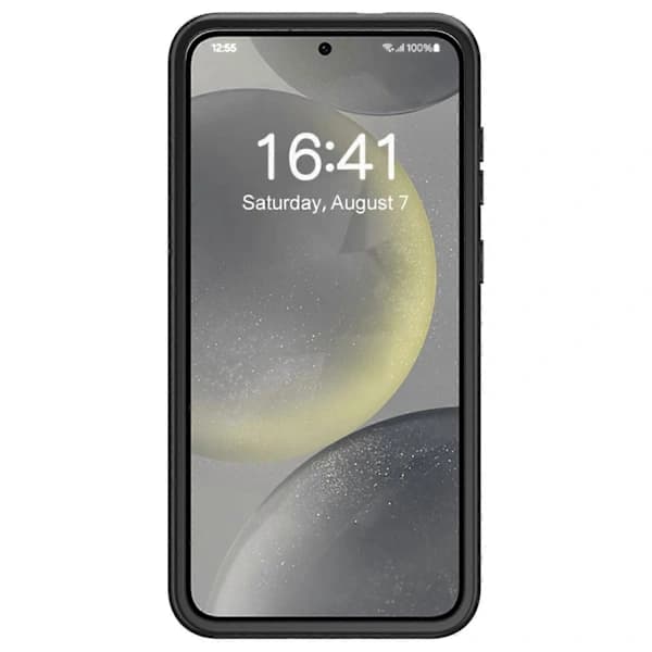 [CA] For Samsung Galaxy S24 10000mAh External Battery TPU+ABS Charging Case with LED Indicators[RM]