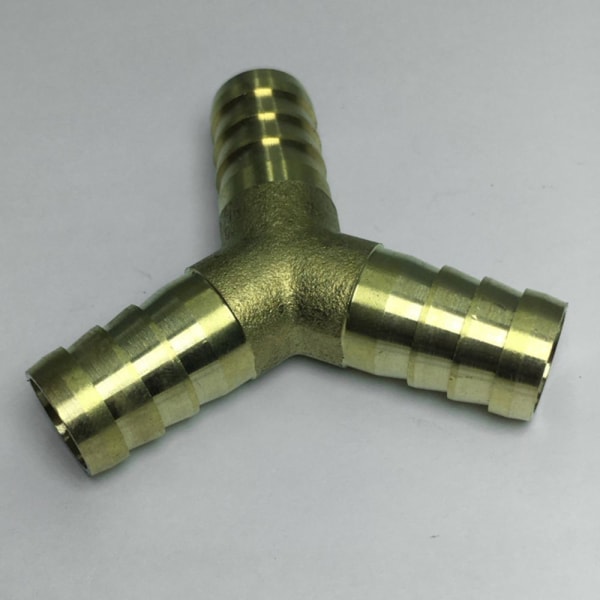 Mässing Hankontakt Y-formad Identisk T-koppling 14mm Adaptrar