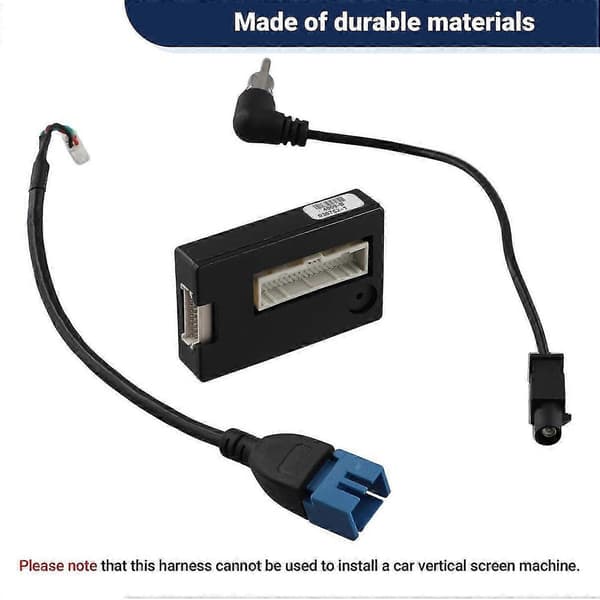 16Pin bilstereo ledningsnetadapter dekoder strømkabel med Canbus-boks til Journey