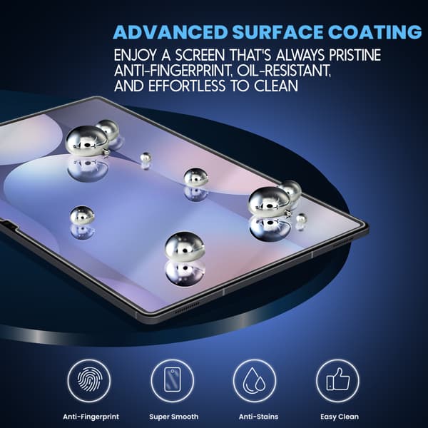 [RM]3-Pack Samsung Tab S10 Ultra Screen Protector - Tempered Glass 9H - Super quality 3D