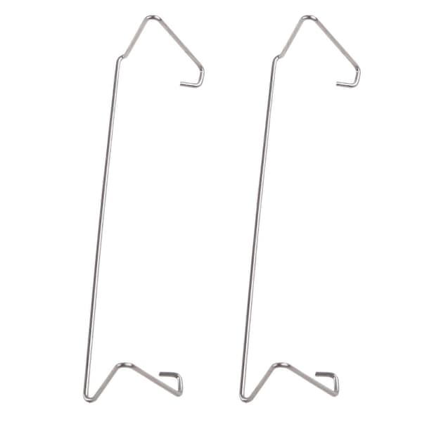 CPU Radiator Ventilator Krog Fast Beslag Ventilator Spænde Elastisk Rustfrit Stål Ventilator Spænde 2 Stk/Sæt 9CM superior hook 9CM