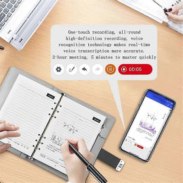 Syncify Digital Sketchbook Pro V2, Bluetooth 5.0 Smart Sync Pen & Digital Notebook, Skrive- og Notatværktøj C 26s