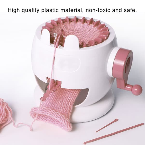 [RM]DIY Hand Weaving Machine Educational Toy for Children Make Hat Scarf Sweater