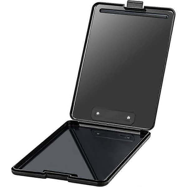 A4 Formular Opbevaringsboks, Clipboard Etui, Bulk Clipboard Sæt Egnet til Skole, Brug, Industrikontor, Dokumentboks Black