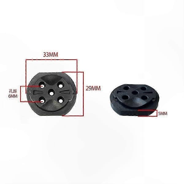 Reservedele til cykelcomputer til reparation af speedometer black