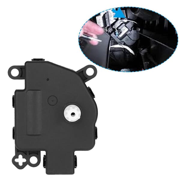 [RM]2X HVAC Värme Luftklaff Ställdon Montering 68018109AA för Jeep Compass Dodge Wrangler 2008-2016 Black