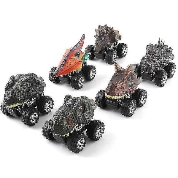 Dinosaur Legetøjsbiler til Børn Træk Tilbage Dinosaur Legetøj til Børn Dinosaur Model Mini Legetøjsbil Gave til Drenge Piger